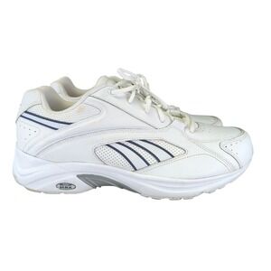 Reebok DMX MAX White Men's Athletic Shoes Sneakers 10 4E‎ Extra Wide Walking Dad